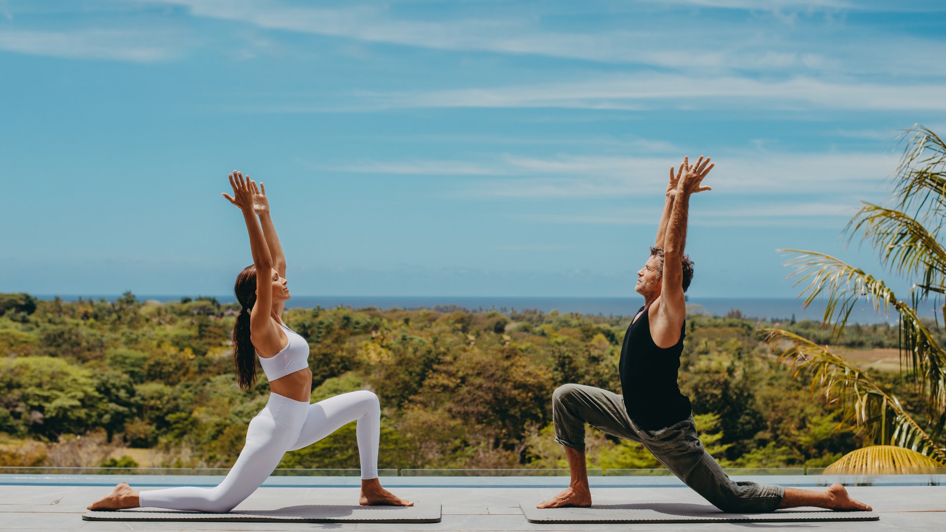 Yoga classes in Moka, Mauritius offering relaxing sessions for flexibility, balance, and mindfulness in a peaceful environment