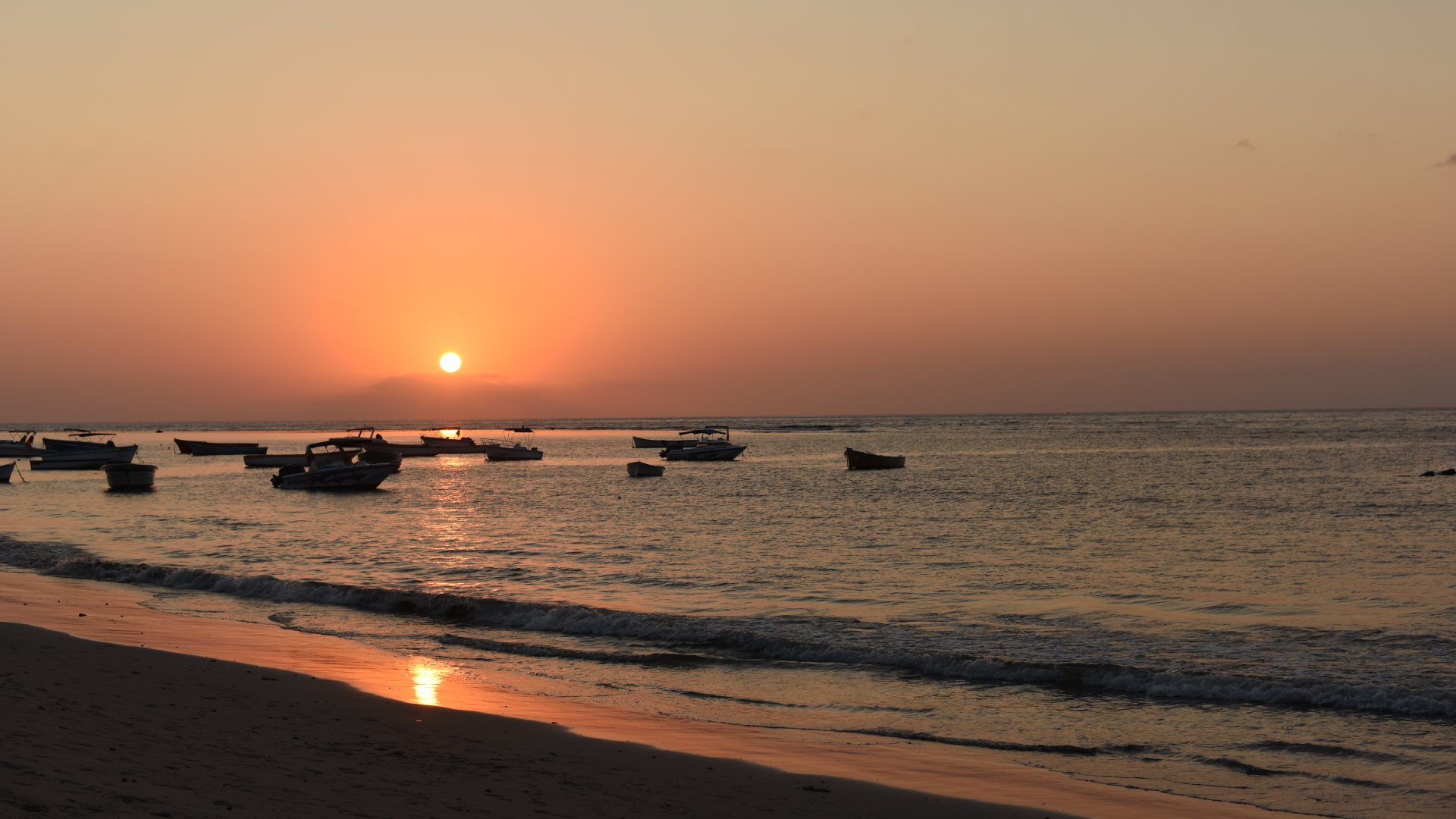 West beach - sunset