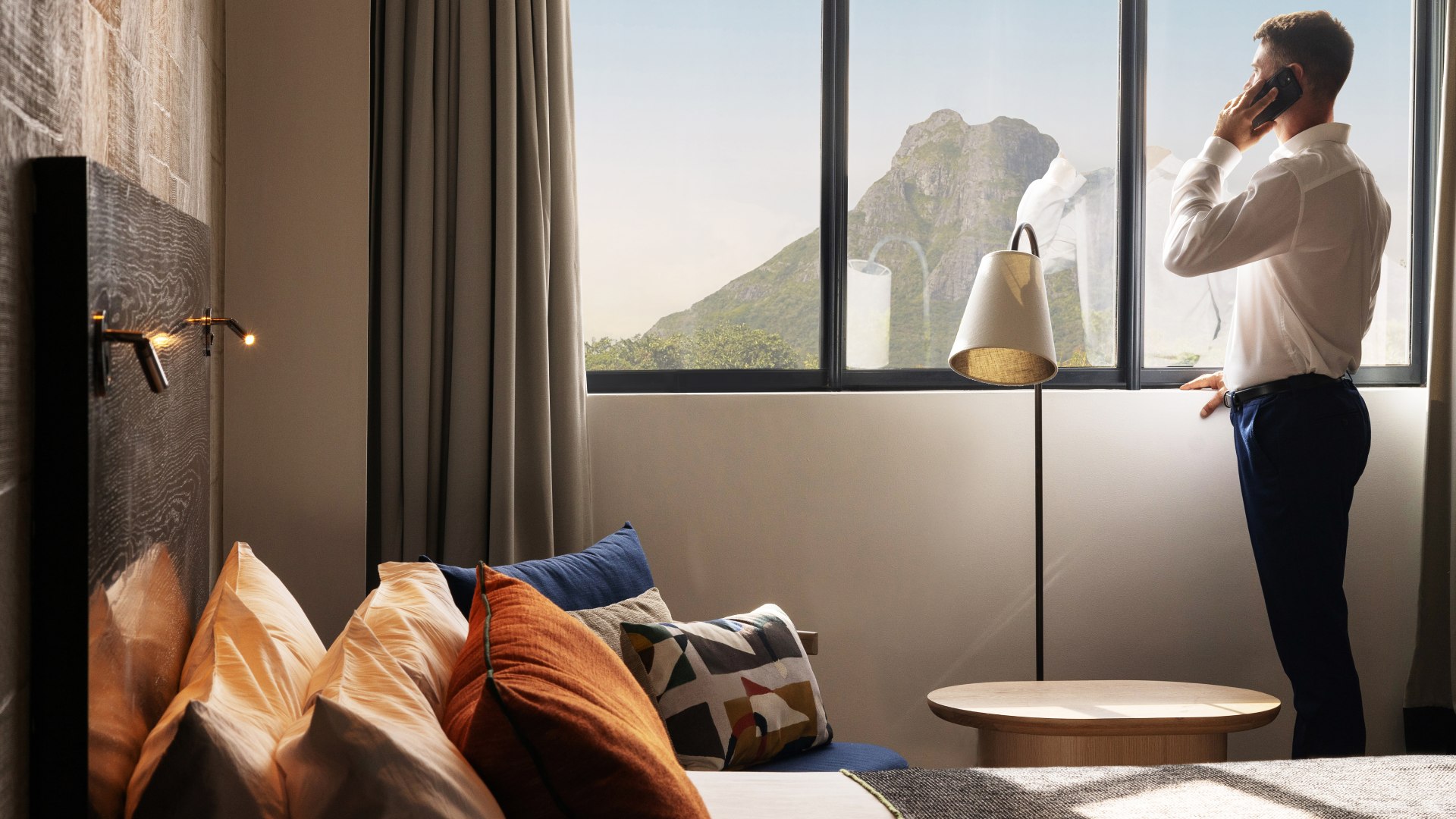 Solo traveller enjoying their stay at Voilà Bagatelle Hotel, Mauritius