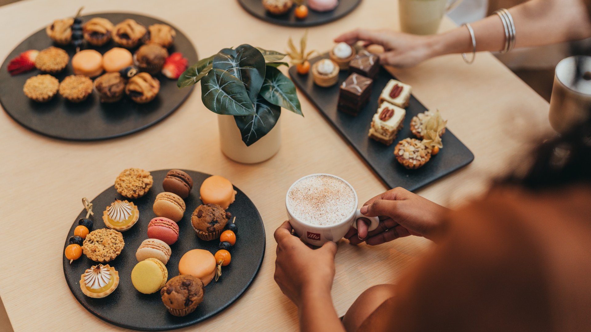 Pastry shop in Moka, Mauritius offering fresh baked pastries, cakes, and sweet treats in a local bakery setting
